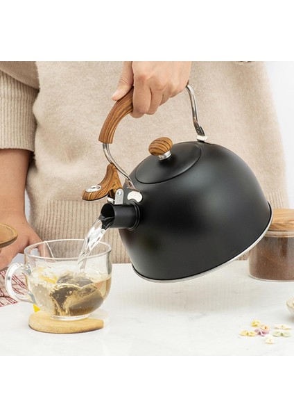 Whistling Su Isıtıcısı Paslanmaz Çelik Çay Su Isıtıcısı Ayarlama Kolu ile