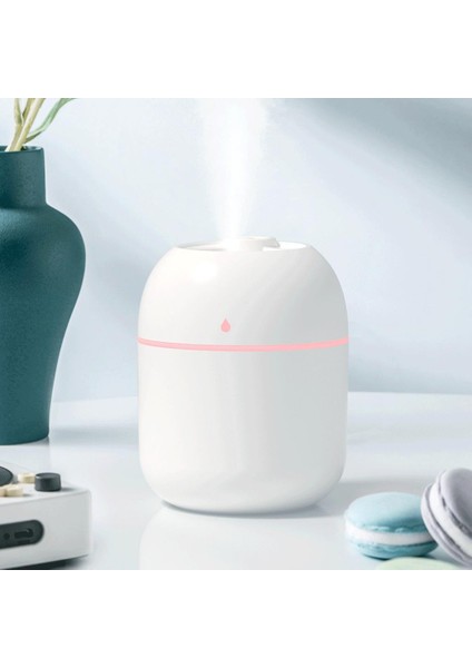 220ML Aroma Uçucu Yağ Difüzör Nemlendirici Zamanlayıcı Ev Beyaz Için LED Işık Sessiz fırsatları