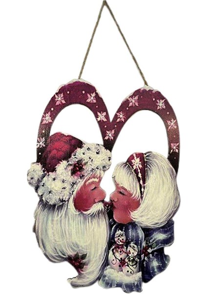 Noel Noel Baba Burcu Ön Kapı Sundurma Kapalı / Açık Şenlikli Dekor