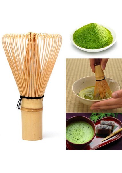 Japon Bambu Çırpıcı Seti - Açık Kahverengi (Yurt Dışından) indirimleri