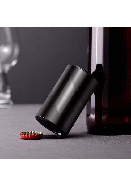 Küçük Bira Şişe Açacağı Push Aşağı Manyetik Gadget Soda Bira Abs Erkekler Için Bar