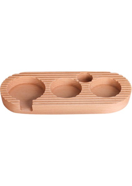 Kahve Deperve Tutucu Manuel 51MM 4 Yuvaları Presser Mat Kahve Makinesi Için 58MM