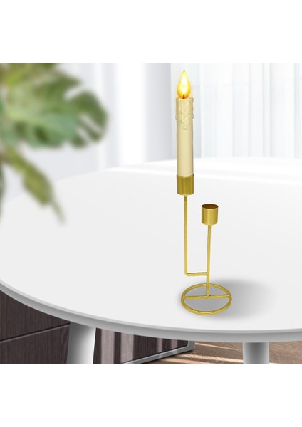 Nordic Candelabra Mum Tutucu Ev Masaüstü Düğün Parti Hediye Için Standı Altın(Yurt Dışından)