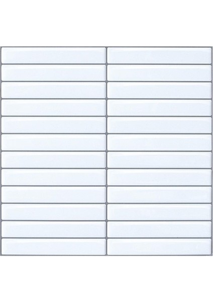 Soyma ve Sopa Yağ Geçirmez Casual Kolaj Banyo Backsplash Duş Dikdörtgen Için