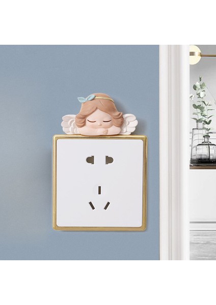 Reçine Anahtarı Sticker 3D Çıkartması Oturma Odası Yatak Odası Ev Duvar Sanatı Dekoru modelleri