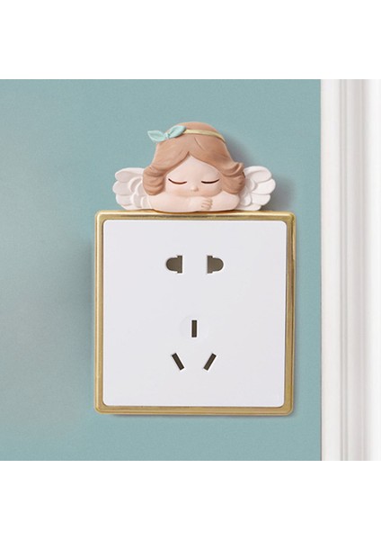 Reçine Anahtarı Sticker 3D Çıkartması Oturma Odası Yatak Odası Ev Duvar Sanatı Dekoru indirimleri