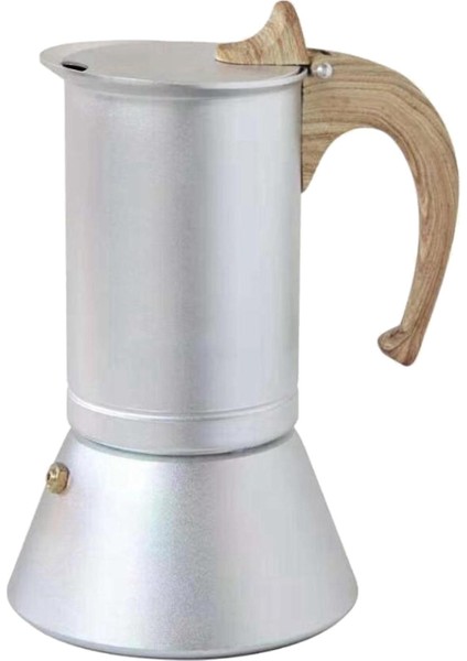 150 ml Moka Pot Kahve Makinesi Soba Indüksiyon Ocak Isıtma Ev Için Dayanıklı