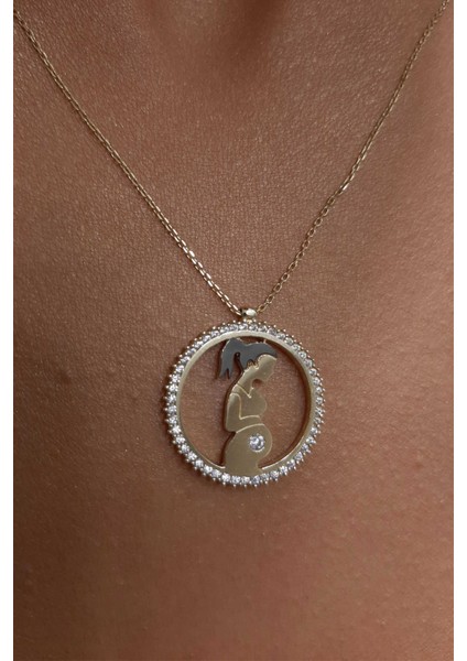 14 Ayar Altın Hamile Anne Kolye fiyatları