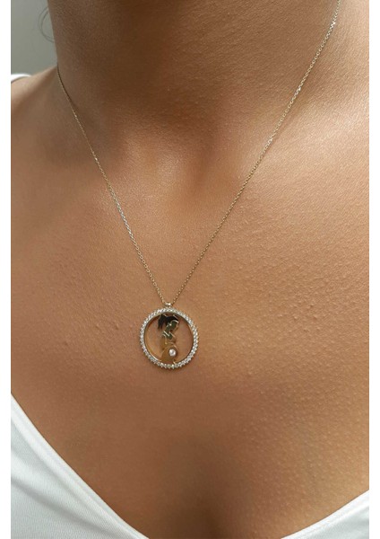 14 Ayar Altın Hamile Anne Kolye modelleri