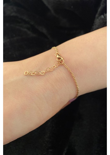 14 Ayar Altın Papatya Desenli Bileklik fiyatları