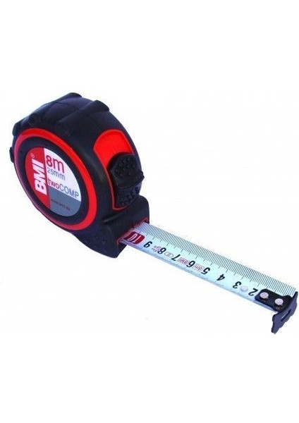 Two Comp Çelik Metre Plastik Korumalı Stoperli 5 mt modelleri