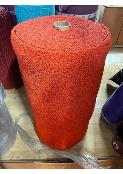 Kıvırcık Paspas Kaymaz Paspas 14 Mm Turuncu Yolluk Antibakteriyal Hijyenik fiyatları