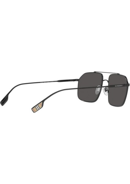 OBE31301001/8759 Erkek Güneş Gözlüğü Siyah Metal Çerçeveli Füme Lens UV400 fırsatları