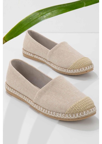 Bej Kadın Espadril K011250100