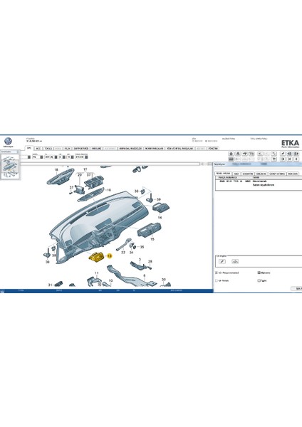 Passat cc (2009 -- 2017) Sol Ön Havalandırma 3AB819701A / 3AB819701 fiyatları