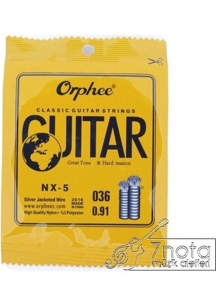 Nx-5 Klasik Gitar Tek Tel (La)
