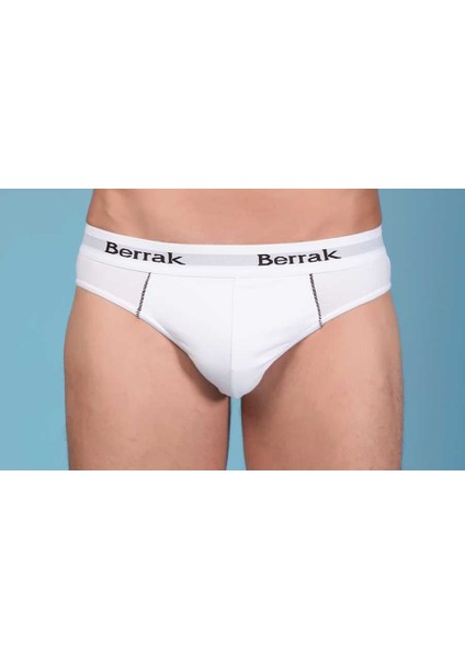 1065 Erkek 3'lü Kalın Bel Lastikli Slip
