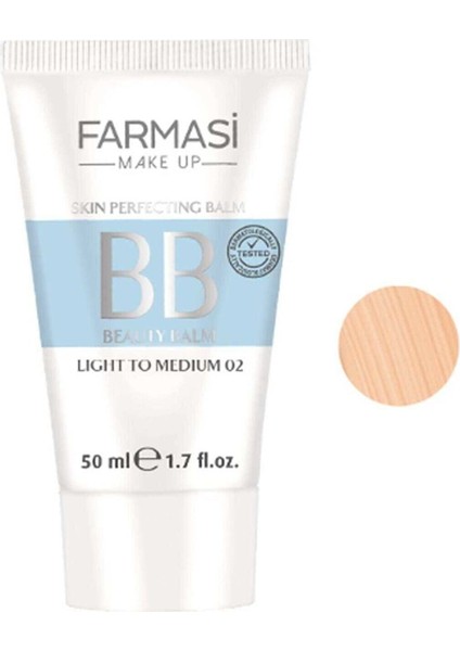 Bb Krem 2 Numara Açıktan Ortaya 50ML