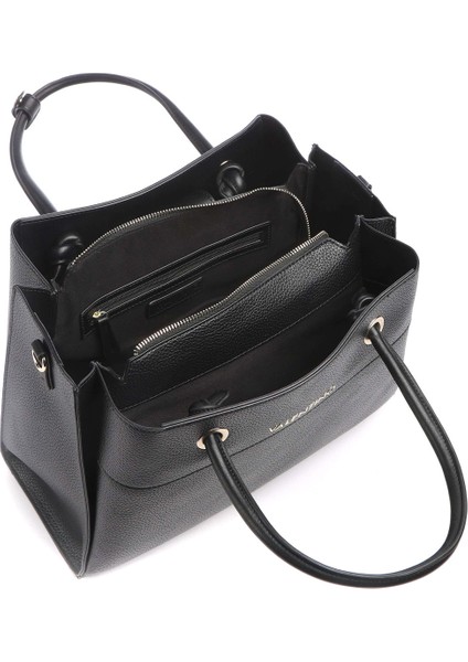 VBS5A802 Siyah Kadın Fermuarlı El Çantası modelleri