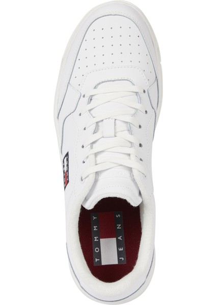 EM0EM00899YBR Deri BeyazErkek Sneaker indirimleri