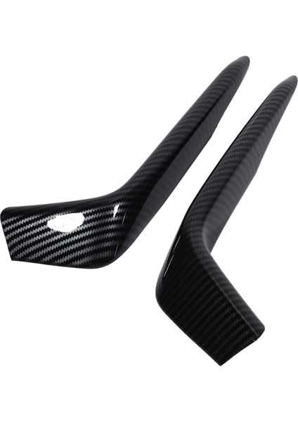 Honda Civic Hatchback Için 2019-2020 Araba Karbon Fiber Arka Sis Işık Lambası Kapağı Trim Kalıplama Çerçeve Garnitür Çıkartmalar (Yurt Dışından)