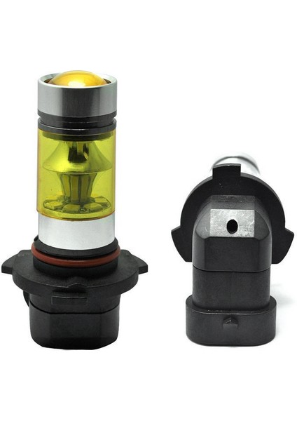 Yeni 2x 9005 H10 9145 3000K Sarı 100W LED Far Ampulleri Kiti Sis Işığı (Yurt Dışından)