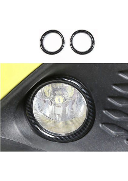 2 Adet Araba Ön Sis Lambası Aydınlatma Koruması Dekorasyon Halka Trim Toyota C-Hr Chr 2016-2020 Lhd Aksesuarları, Karbon Fiber (Yurt Dışından) fiyatları