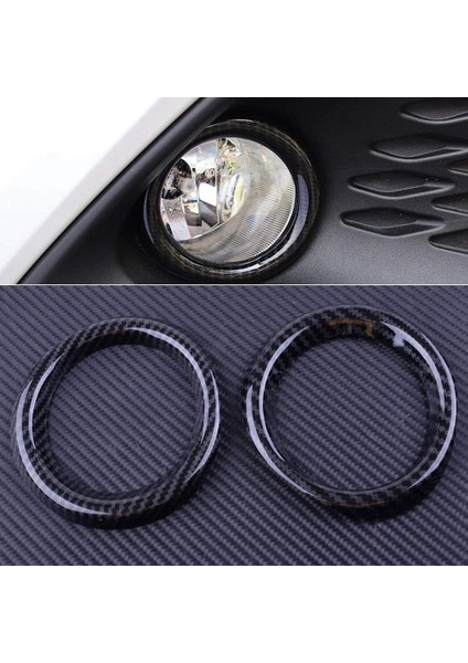 2 Adet Araba Ön Sis Lambası Aydınlatma Koruması Dekorasyon Halka Trim Toyota C-Hr Chr 2016-2020 Lhd Aksesuarları, Karbon Fiber (Yurt Dışından) fırsatları