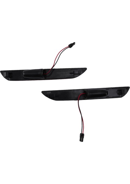 Araba Kırmızı Arka Yan Işaret Lambaları Flaşör 48LED Çamurluk Sis Farları 2015-2018 Ford Mustang Kırmızı 12 V (Yurt Dışından) fırsatları