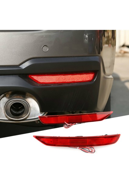 Subaru Forester 2008-2018 Için LED Oto Arka Tampon Işık Arka Lambaları Fren Işık Tampon Reflektör Işık Araba Sinyal Işık (Yurt Dışından) fiyatları