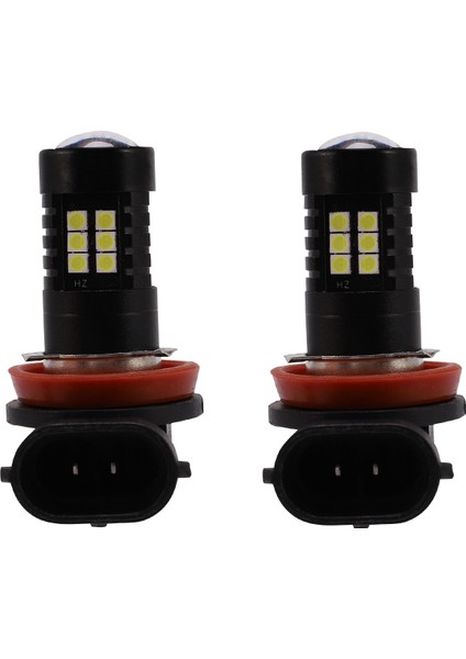 2x Canbus H8 3030 21SMD LED Drl Gündüz Çalışan Sis Ampulleri Skoda Superb Için (Yurt Dışından)