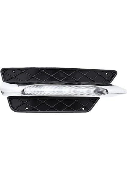 Drl Ön Tampon Izgarası Kalıplama LED Sis Lambası Gündüz Çalışan Işık Sis Lambası Mercedes Için Benz W204 C-Class 2012-14 Sağ (Yurt Dışından)