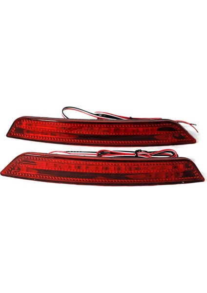2 Adet Araba LED Arka Tampon Reflektör Işık Ford Mondeo Sedan 2007-2010 Kuyruk Fren Stop Araba Işık Sis Lambası (Yurt Dışından)