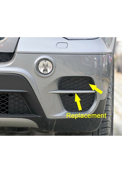 Shuai Yan 1 Çift Ön Tampon Grille Kapak Grill Trim -Bmw X5 E70 2011-2013 51117222859 51117222860 (Yurt Dışından)