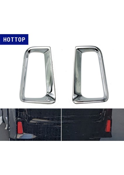 Araba Arka Tampon Sis Işık Lambası Kapağı Trim Reflektör Sis Işığı Garnitür Kalıplama Toyota Alphard Vellfıre 30 2015-2020 (Yurt Dışından) modelleri
