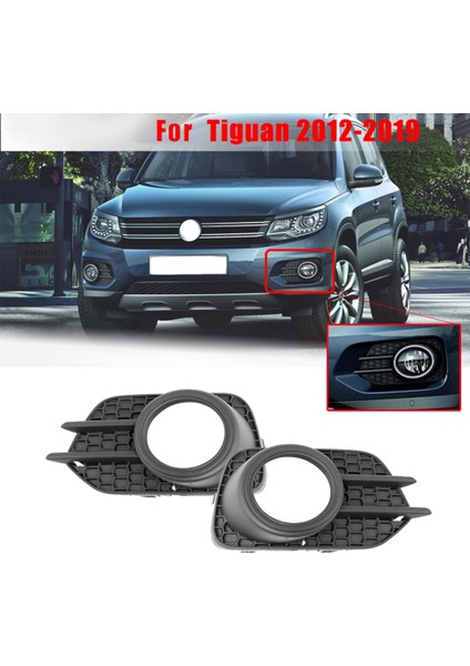 Araba Ön Tampon Sis Işık Çerçeve Kapak Grille Tiguan 2012-2019 5N0853666G9B9 5N0853666G (Yurt Dışından) fiyatları