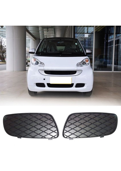 Araba Sis Lambası Çerçeve Lh Rh Sis Farları Izgara Kapağı Fit Smart Fortwo 451 2008-2012 4518260124C22A 4518260224C22A (Yurt Dışından) indirimleri