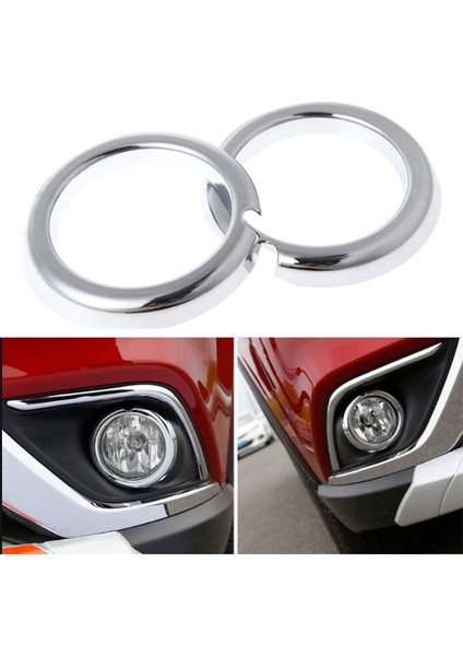 Abs Krom Ön ve Arka Sis Farları Mitsubishi Outlander 2016-2020 Için Trim Dekoratif Çerçeve Kapağı (Yurt Dışından) fırsatları