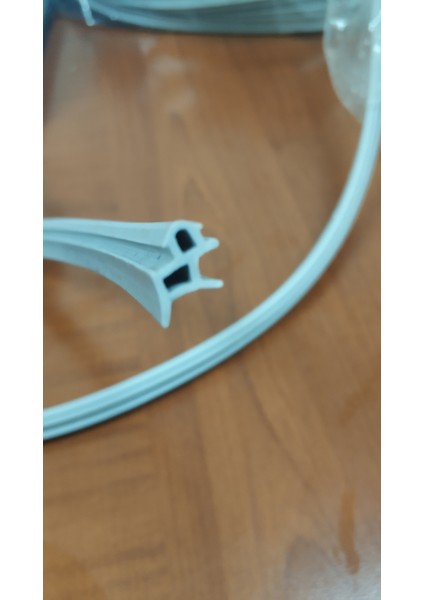 Fitil Pvc Kapı Pencere Contası Pvc Doğrama Fitili 25 Metre Gri