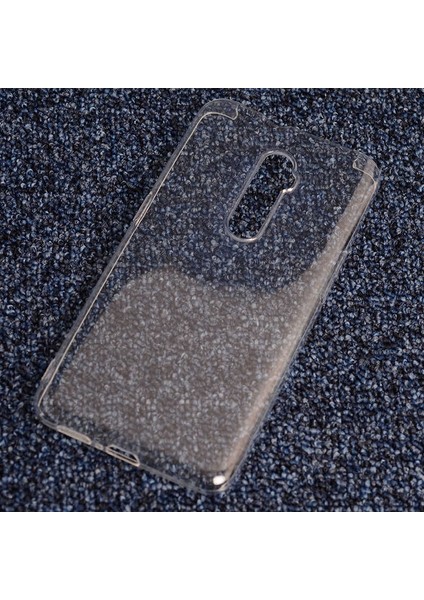Oppo Reno 10X Zoom Kılıf Ultra Şeffaf Elastik Kılıf Renksiz
