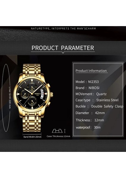 Suya Dayanıklı Paslanmaz Çelik Erkek Kol Saati (Yurt Dışından) fırsatları