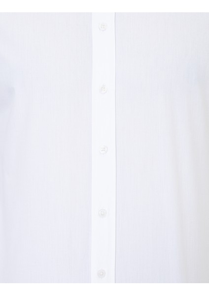 Erkek Beyaz Slim Fit Klasik Gömlek 50251691-VR013 indirimleri