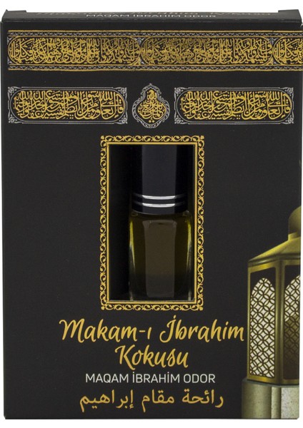 Kabe Örtüsü Kokusu ve Makamı Ibrahim Kokusu Alkolsüz Esans 3ml
