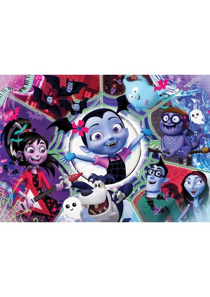 KS Games Disney Vampirina Lisanslı Kutulu Puzzle/yapboz 100 Parça