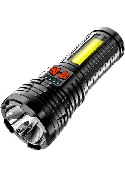 El Feneri Ev Taşınabilir USB Şarj Edilebilir El Feneri (Yurt Dışından)