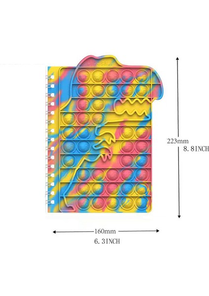 Çocuklar Için Stres Giderici Fidget Notları Çalışma Kitabı Okul Ev Kolej Ofisi(Yurt Dışından)