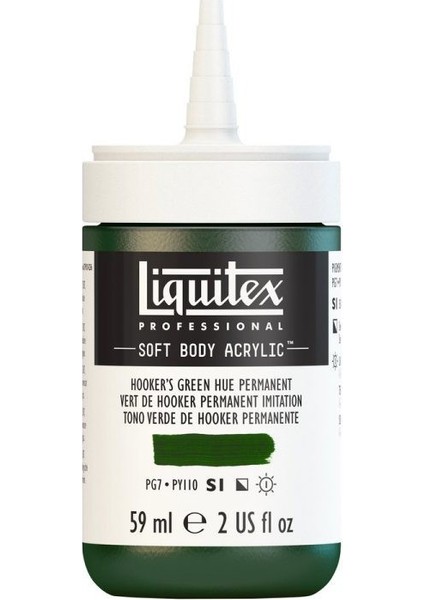 : Professional Soft Body : Akrilik Boya : 59 ml : Hooker’s Green Hue Permanent 224 S1 fiyatları