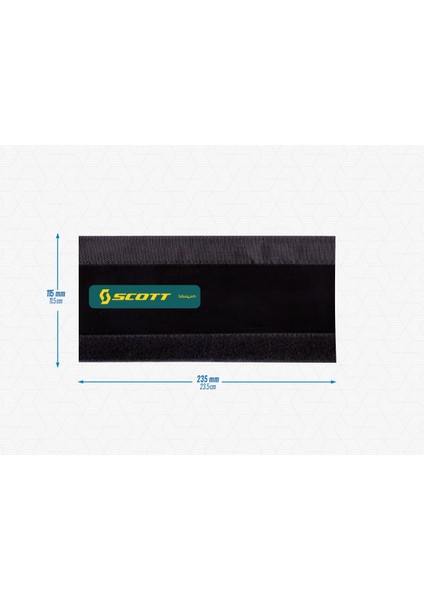 Scott Baskılı Zincir Kadro Koruyucu