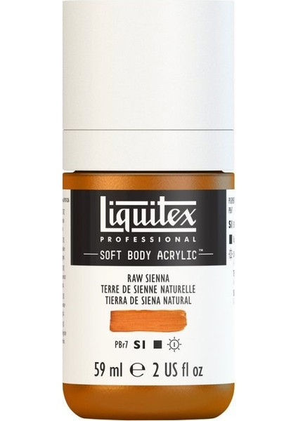 : Professional Soft Body : Akrilik Boya : 59 ml : Raw Sienna 330 S1
