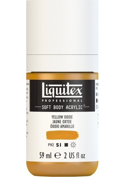 : Professional Soft Body : Akrilik Boya : 59 ml : Yellow Oxide 416 S1